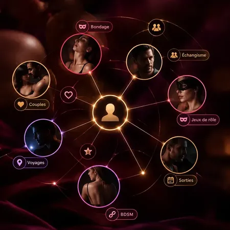 Le graphe des affinités entre membres