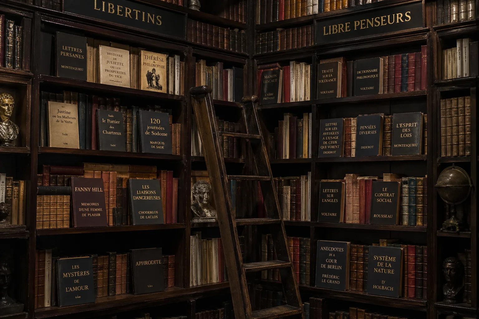 les grands libertins de la littérature française - Ces auteurs qui osèrent tout écrire